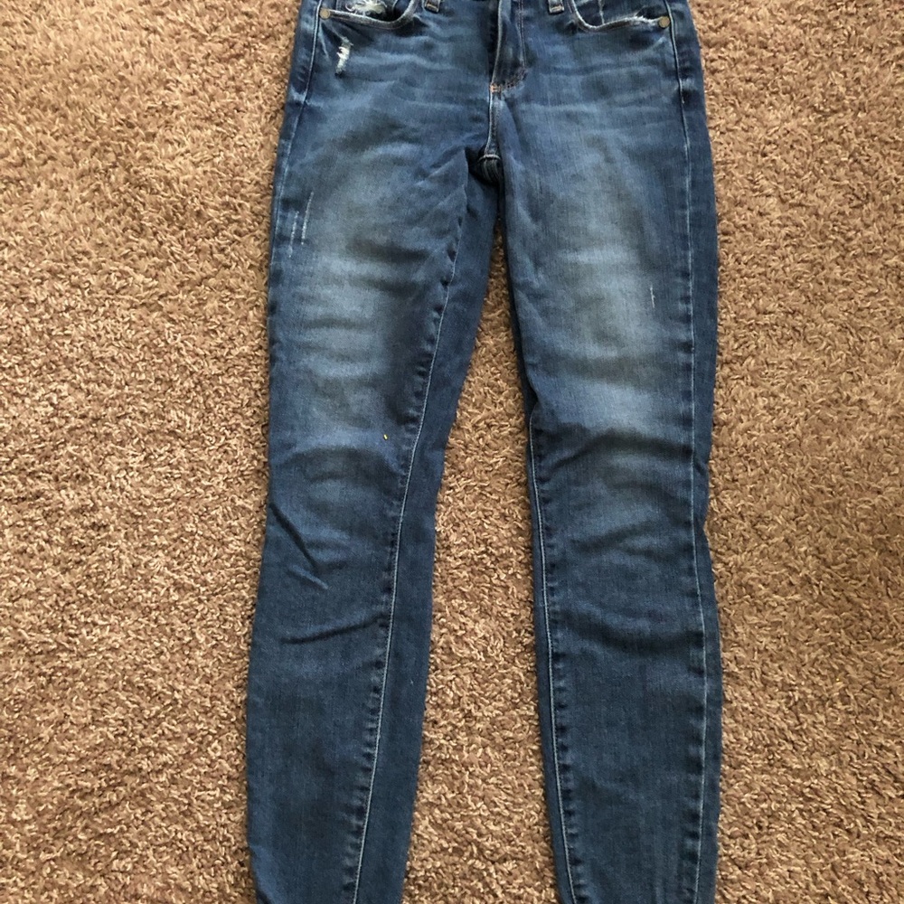Paige Blue Skinny Jeans